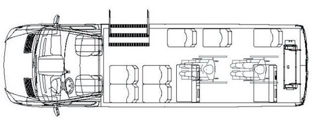 Bus seating floor plans Bus seating floor plans