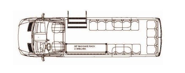 Bus seating floor plans Bus seating floor plans