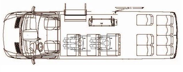 Bus seating floor plans Bus seating floor plans
