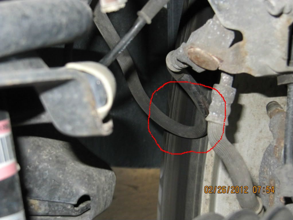 Brake Line Rubbing Front Wheels Nissan Armada & Infiniti QX56 Forums