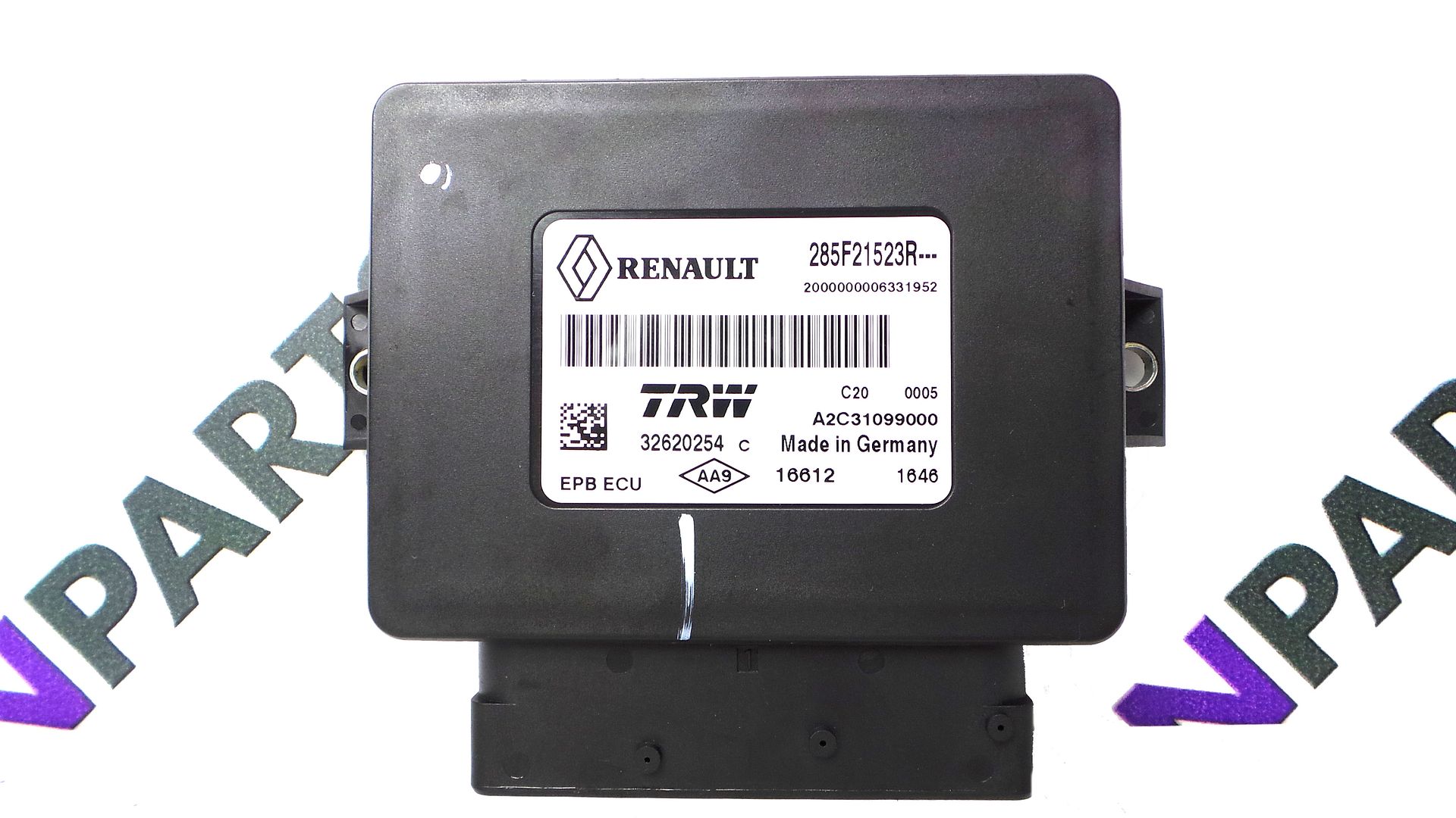 Renault Scenic III 0915 EPB Electronic Parking Brake ECU Unit 285F21523R