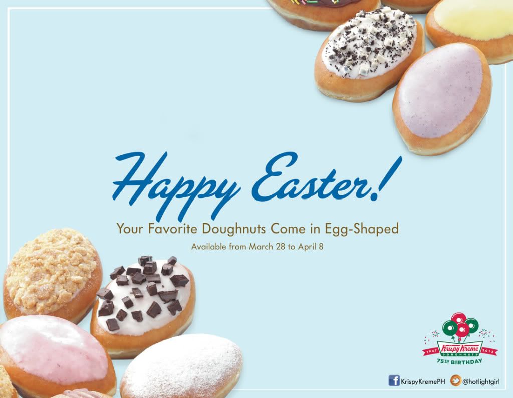 Krispy Kreme Easter Egg-shaped Doughnuts