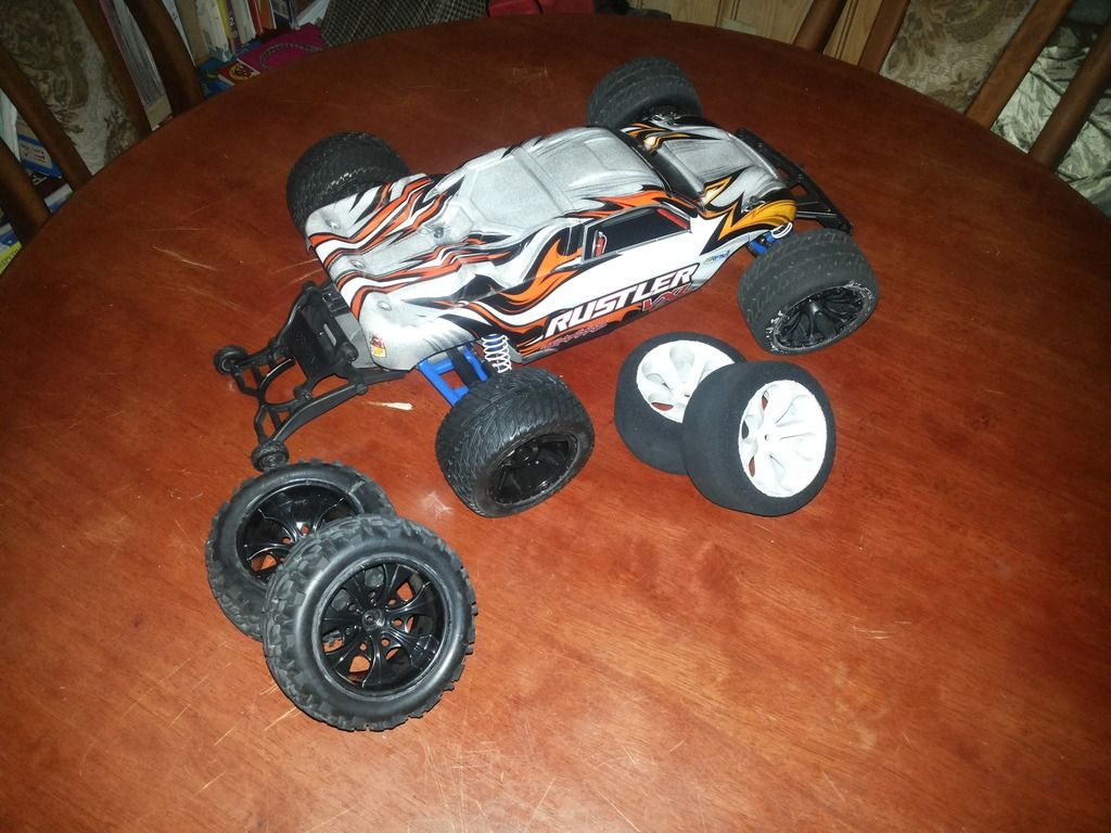 bandit body on rustler