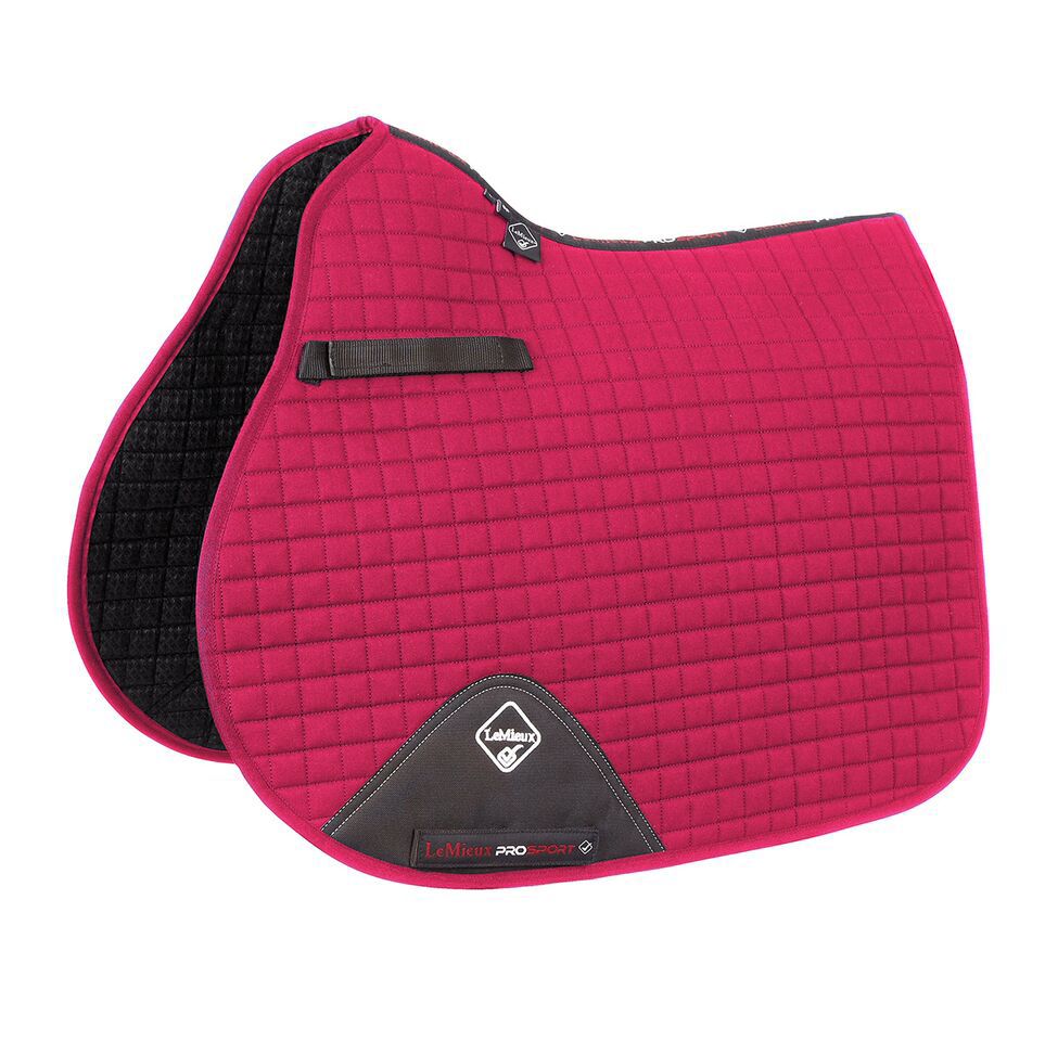 New Lemieux Pro Sport Luxury Gp Saddle Cloth Cob Size Fuchsia Pink 