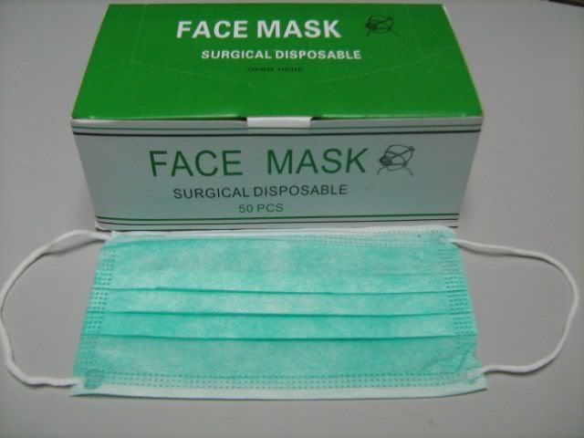 3ply Earloop Surgical Face Mask-Fight H1N1 x 5 boxes 3ply Earloop Surgical Face Mask-Fight H1N1 x 5 boxes