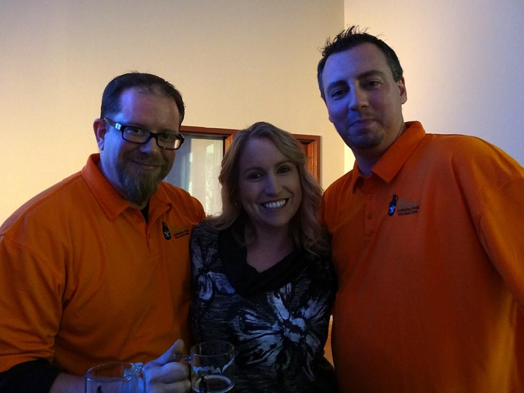 Scottie O and Greg from 101.5 The Hawk (oh, and Sue too!)
