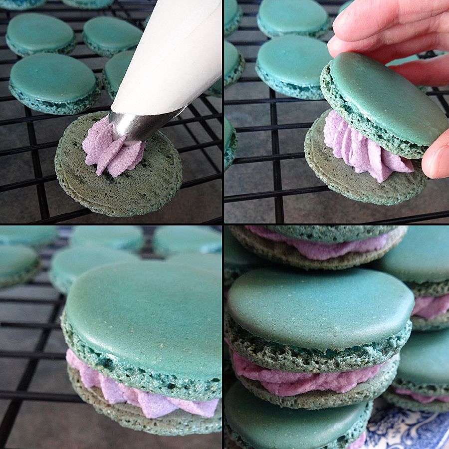 how to assemble french macarons