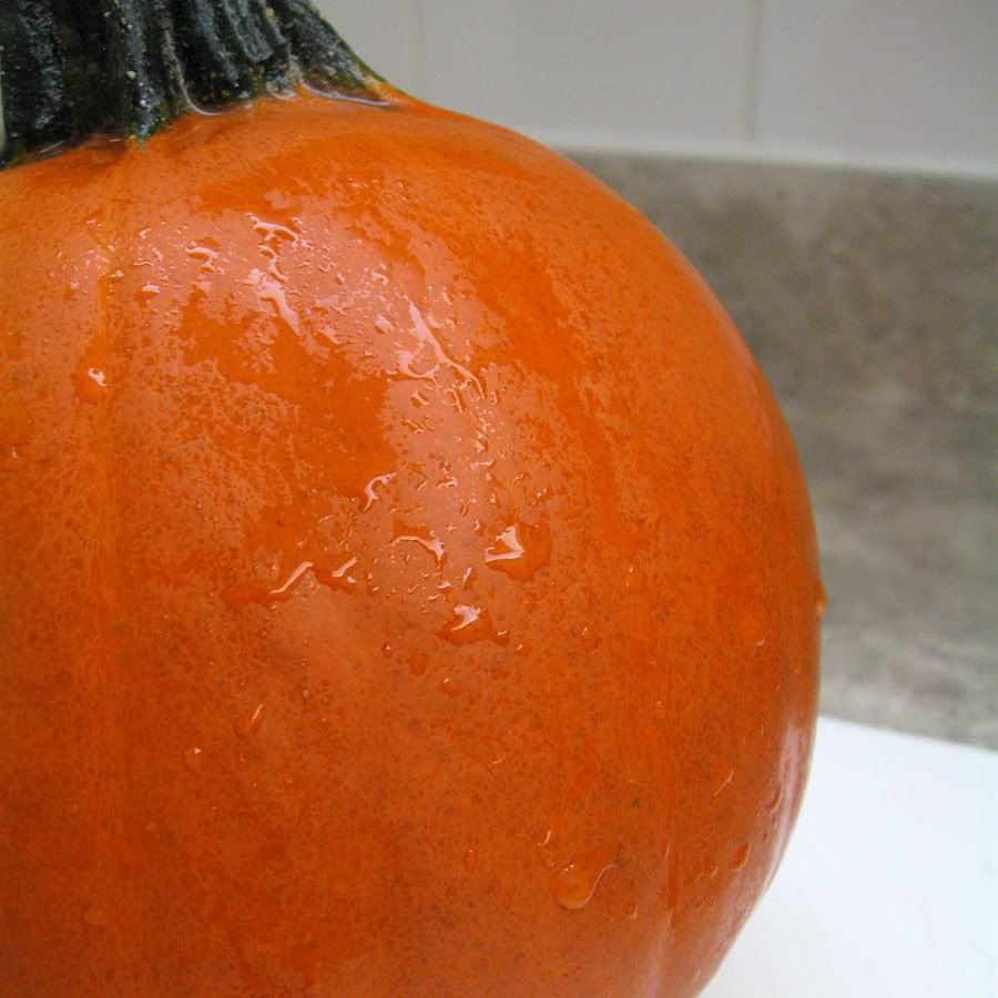 Clean pumpkin