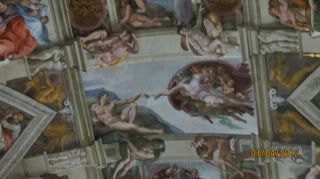 The Sistine Chapel!! 