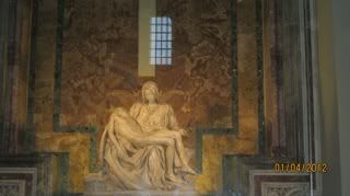Pieta by Michelangelo in St. Peter's Basilica! 