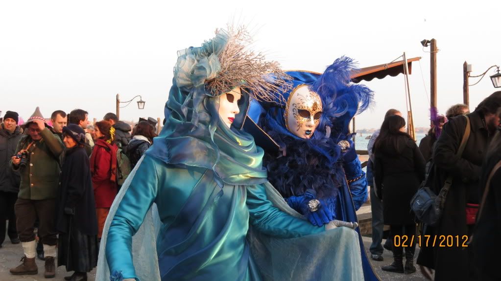 some Venetian costumes!