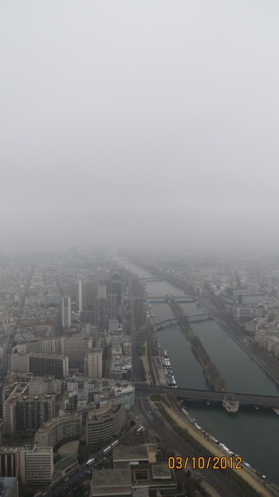 View From the Top of the Eiffel Tower