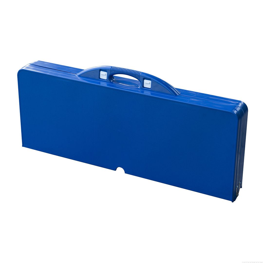 Portable Folding Plastic Picnic Table Indoor Outdoor Kids Camping Table