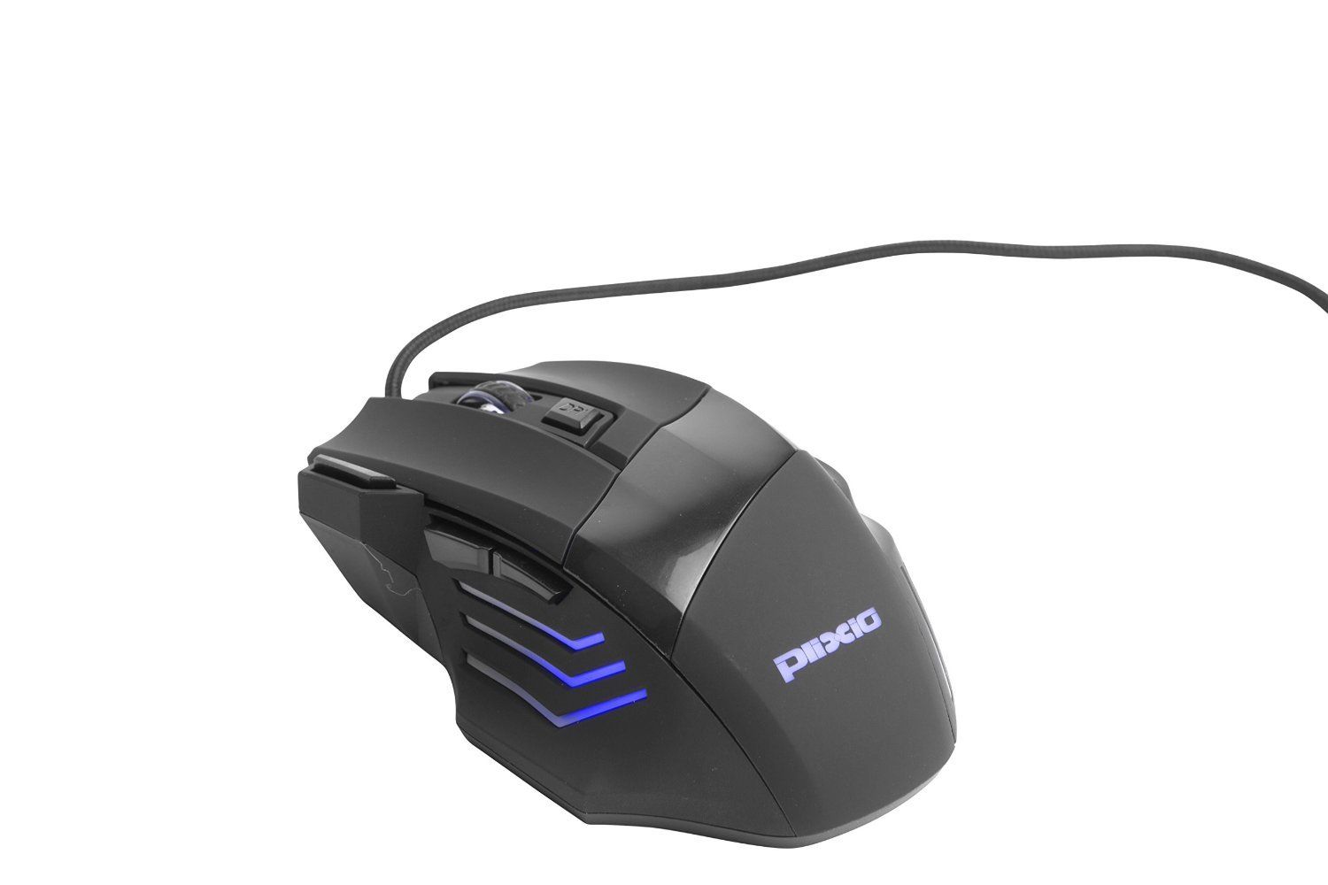 Plixio Backlit LED Light Up Gaming Keyboard and Mouse Combo with 3