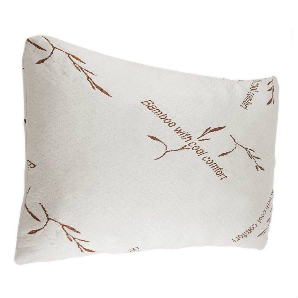 Bamboo Pillow Memory Foam King Size, New Improved Version, Cool