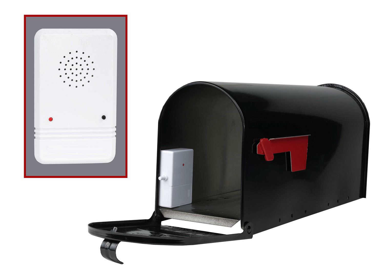 Mail Chime MAIL-1200 Mailbox Notification System - Mailbox Signal With Wireless