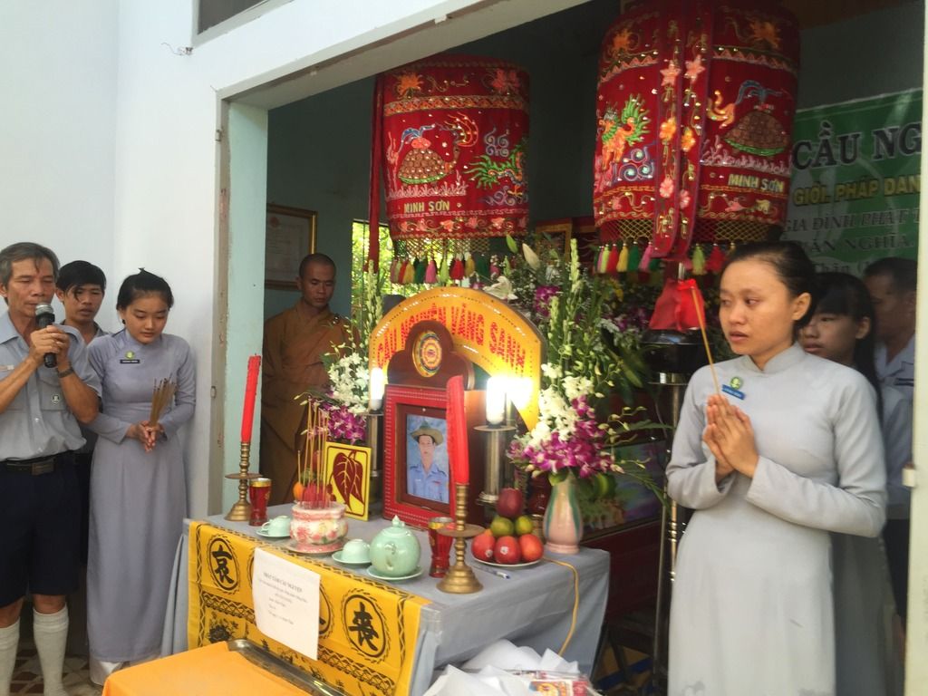 GĐPT Khánh Minh tổ chức lễ thọ tang