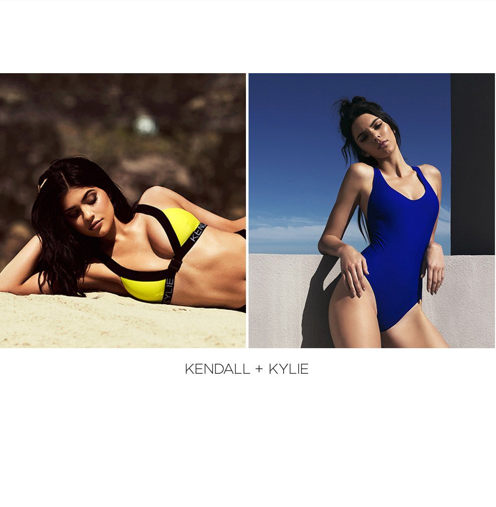 kendall and kylie swimwear