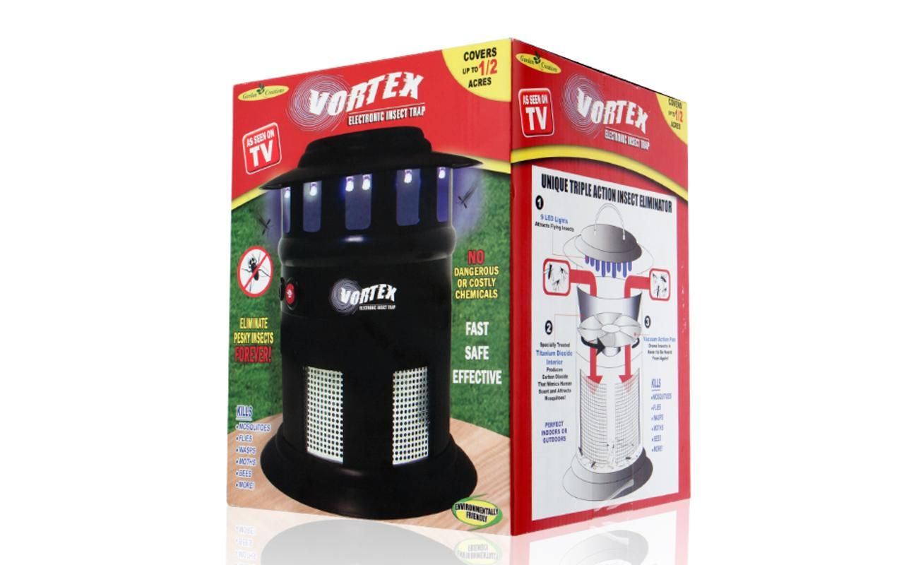 Vortex Ultra Violet Insect Trap Bug Catcher Mosquito Killer Indoor and ...